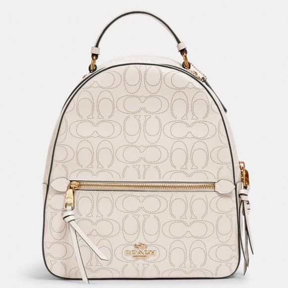 New💃Coach Jordyn Backpack In Signature Leather - Picture 9 of 12